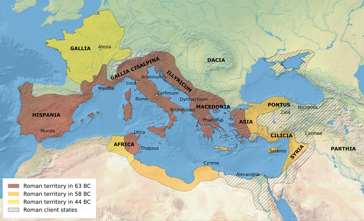 The Roman Republic in Caesar’s time