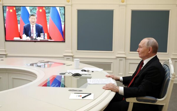 Videopoziv - Xi Jinping i Vladimir Putin