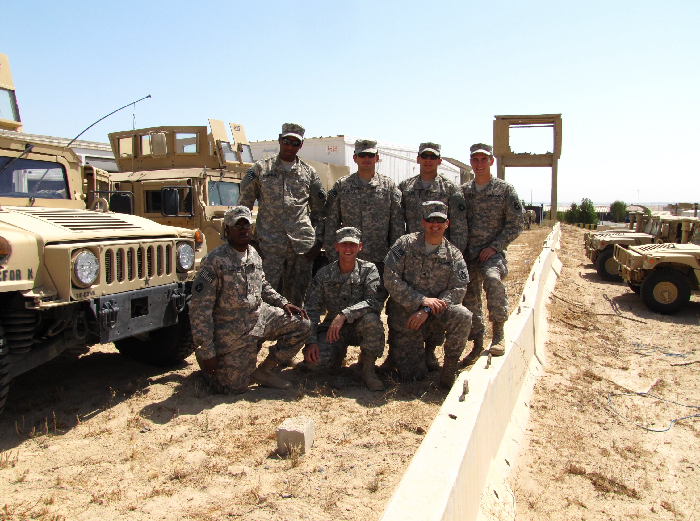 Američki vojnici u Kuvajtu, fotografija iz 2010. godine