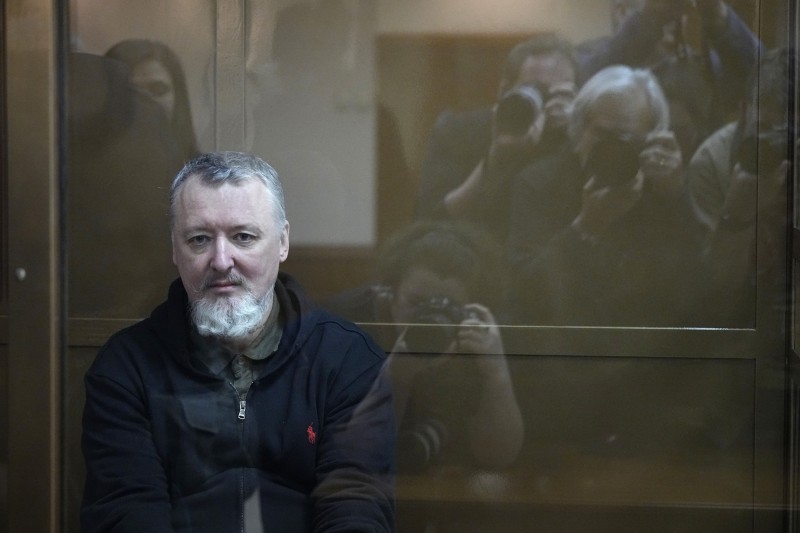 Girkin na izricanju presude (izvor: AP Photo/Alexander Zemlianichenko)