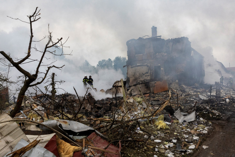 Ruski napad na regiju Kijev, 25.5.2025. (izvor: Thomas Peter/Reuters/Guliver Image)