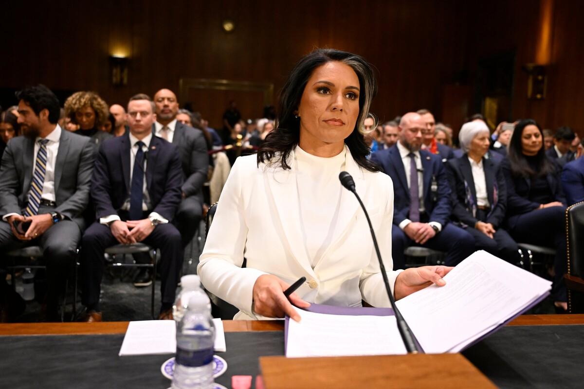 Tulsi Gabbard za vrijeme saslušanja u Senatu, 30. siječnja 2025. (izvor: AP Photo/John McDonnell/Guliver Image)