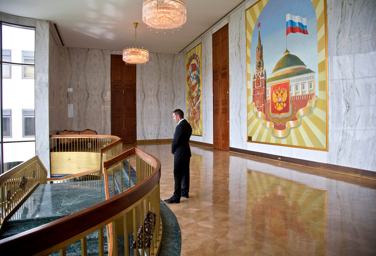 Interijer ruske ambasade u Washingtonu (izvor: AP Photo/J. Scott Applewhite/Guliver Image)