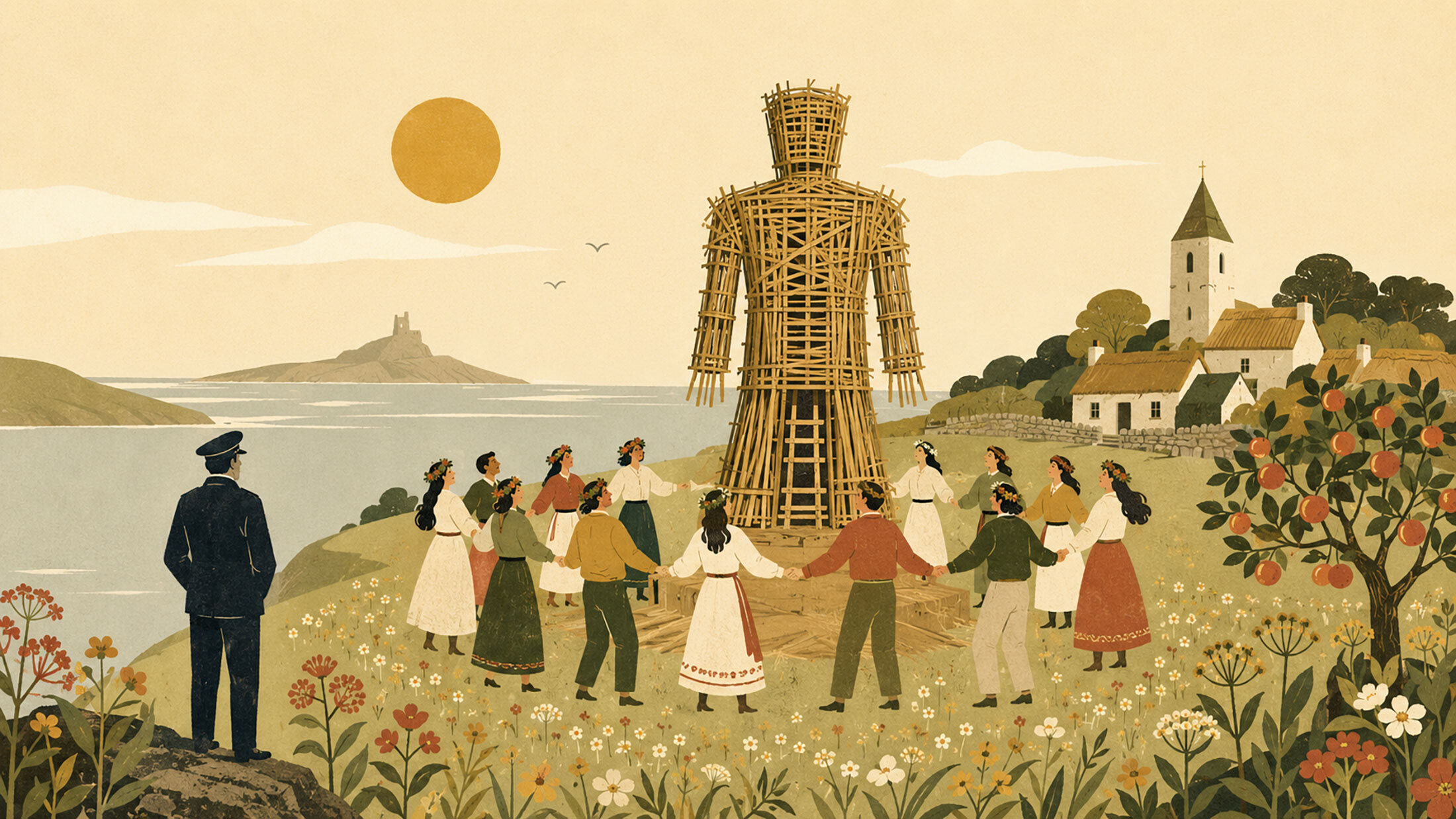 The Wicker Man / ilustracija