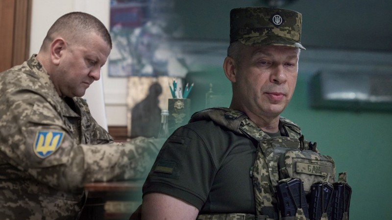 Valerij Zalužni (lijevo) i Aleksandar Sirski (desno) | izvor: medijska služba ureda ukrajinskog predsjednika