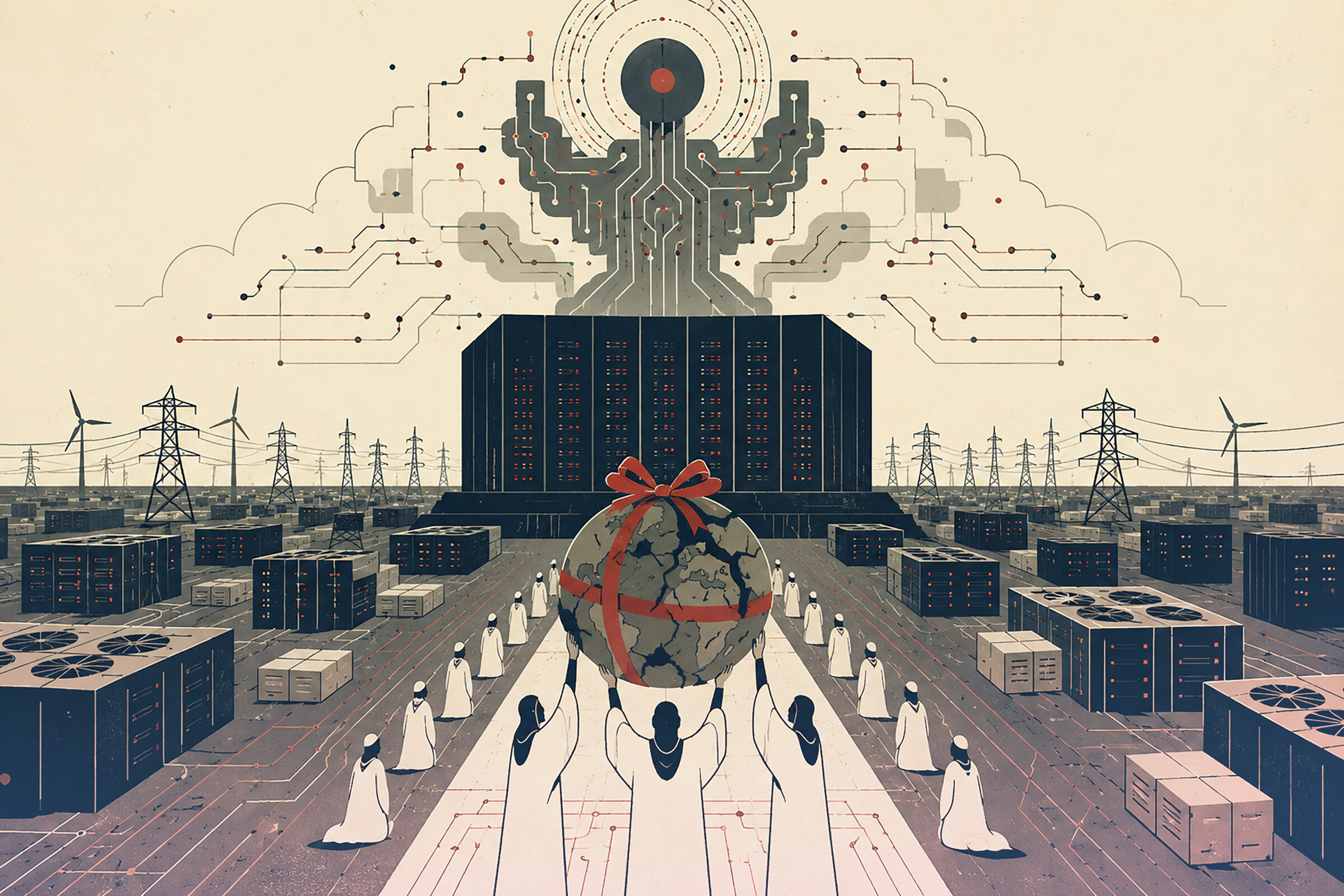 Konačni deus ex machina / ilustracija