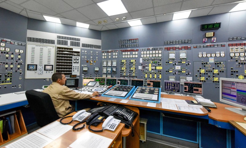Kontrolna soba u elektrani Zaporožje, fotografija iz 2019. godine (izvor: Imago Lifestyle / Dmytro Smolyenko / Guliver Image)