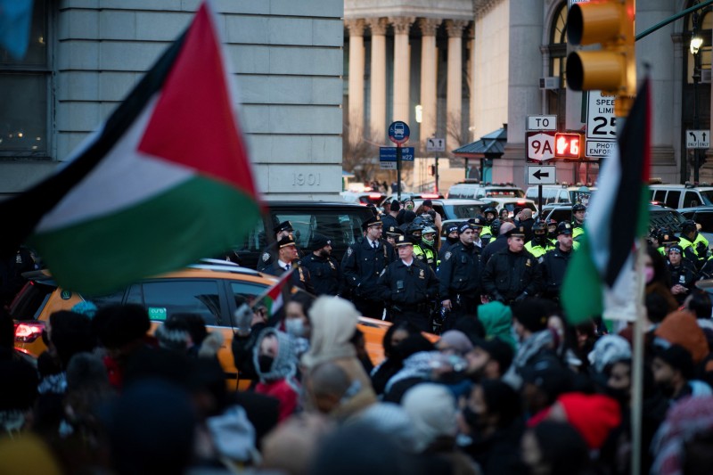 Pro-palestinski prosvjed u New Yorku, 20. ožujka 2024. (izvor: Reuters / Guliver Image)