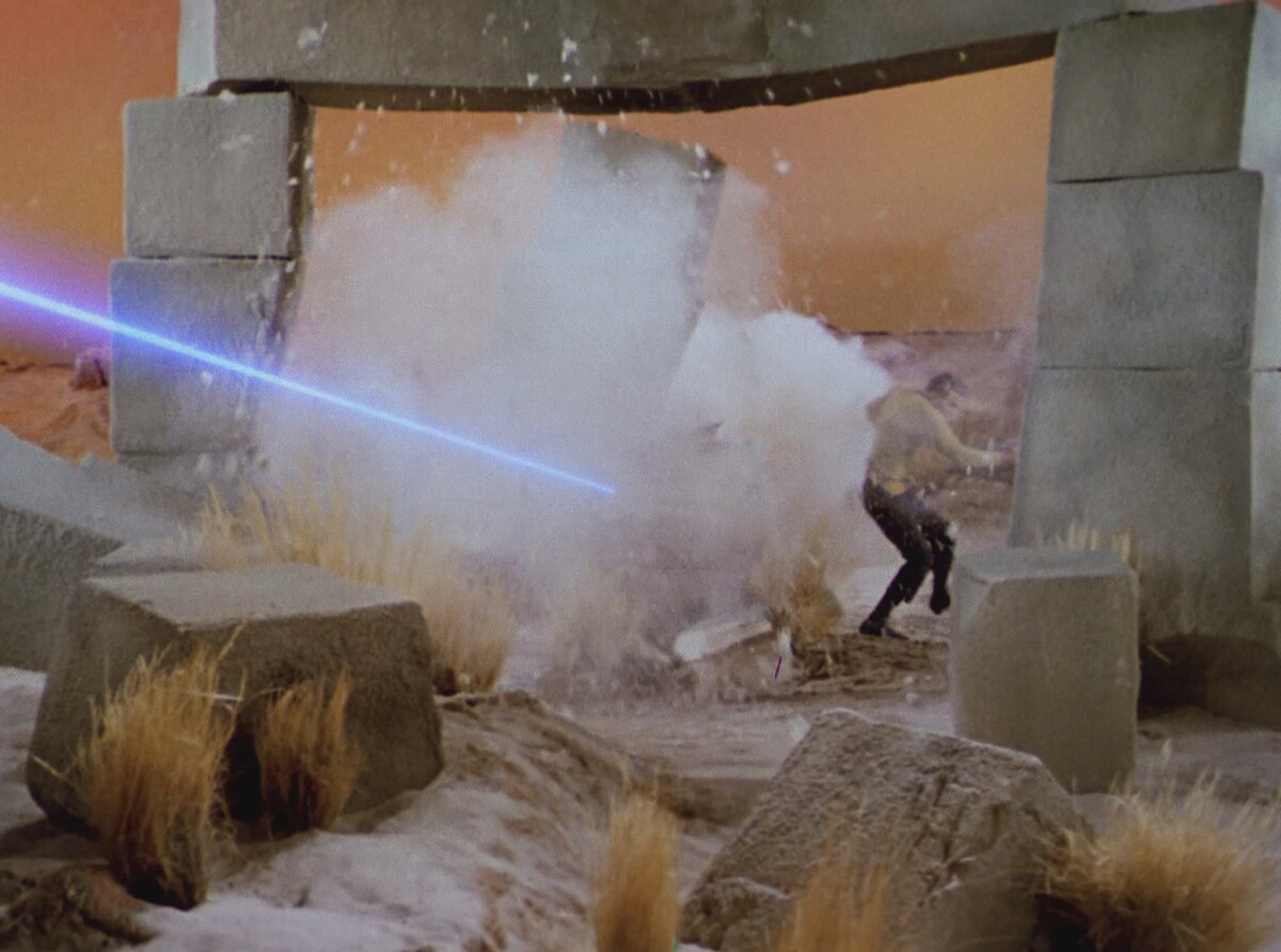 Scene from the first episode, ",The Man Trap",