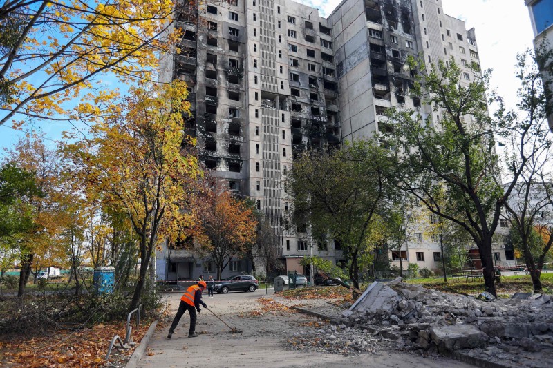 Scena iz Harkova, 19. listopada 2022. (izvor: Vyacheslav Madiyevskyi / Guliver Image)