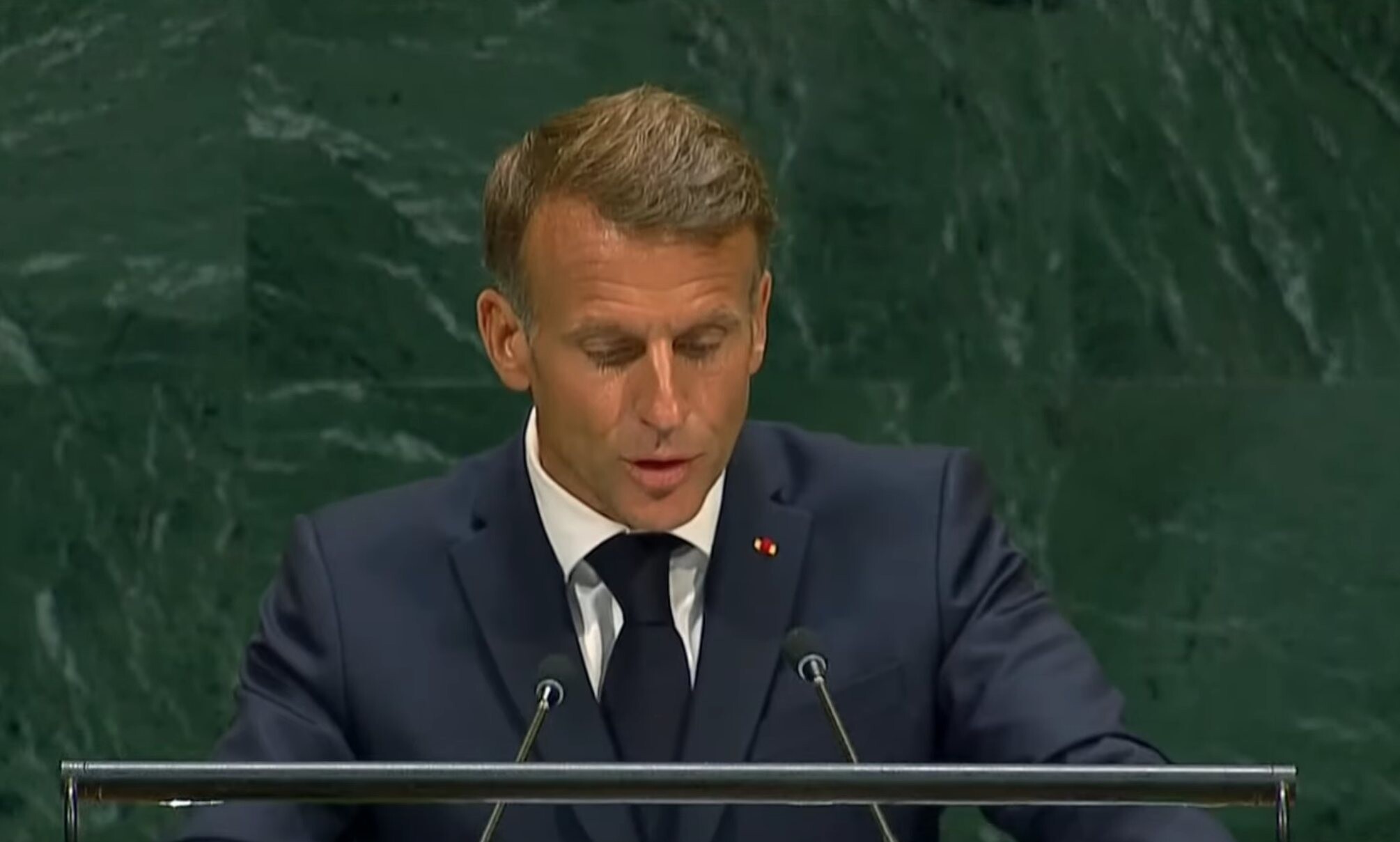 Macron u UN-u