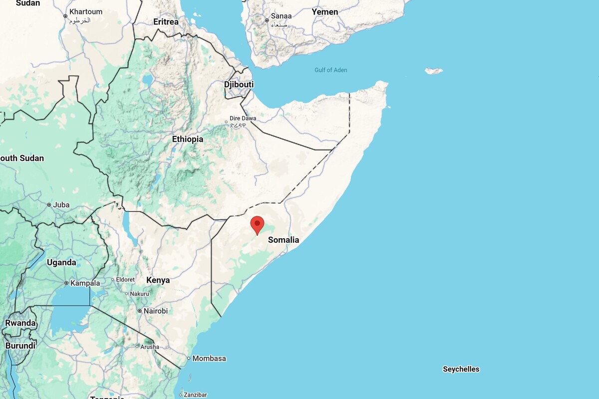 Grad Baidoa na karti