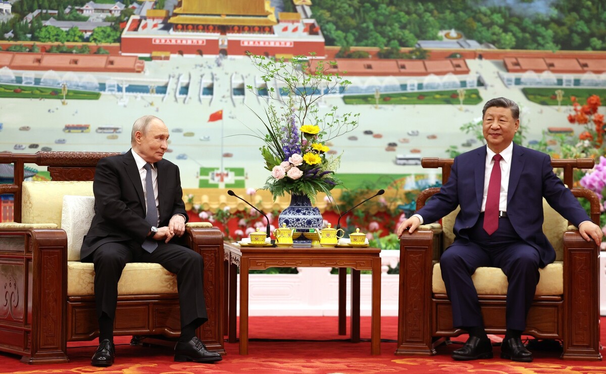 Putin and Xi in Beijing, May 20, 2026