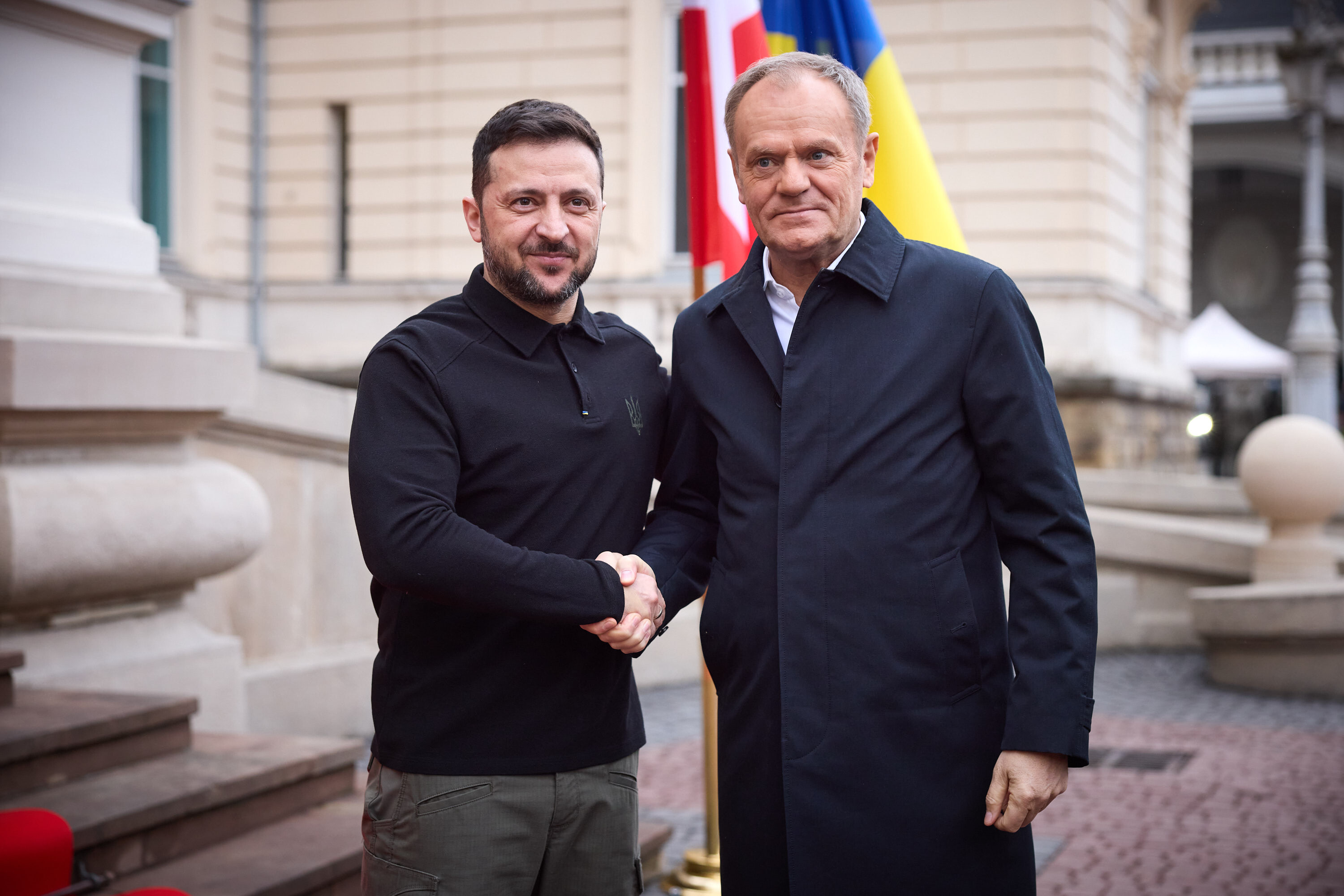 Volodimir Zelenski i Donald Tusk