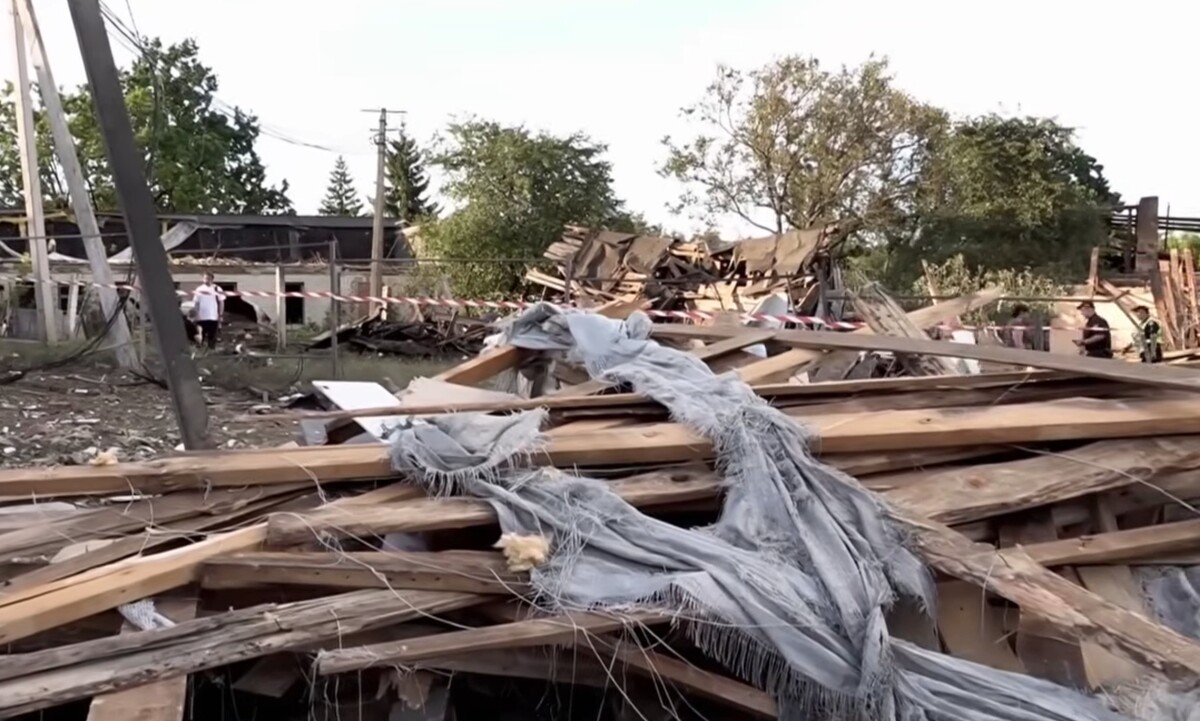 Lokacija napada u blizini Kijeva