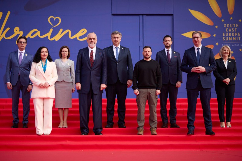 Sastanak u Tirani 28. veljače 2024. (izvor: APA Images / Guliver Image)