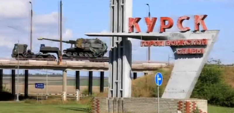 Ruska pojačanja prolaze kroz Kursk (izvor: X)