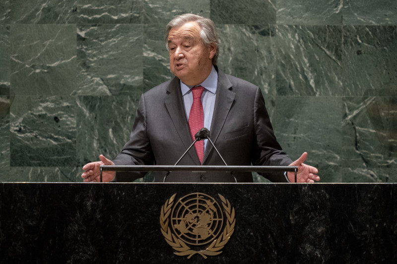 Generalni tajnik UN-a, Antonio Guterres (izvor: AP Photo/John Minchillo/Guliver Image)