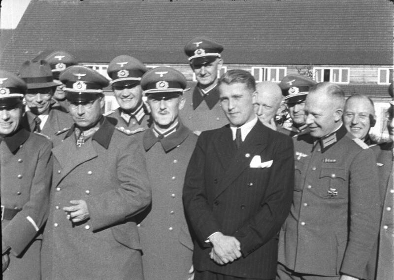 Wernher von Braun at the Peenemünde military research centre