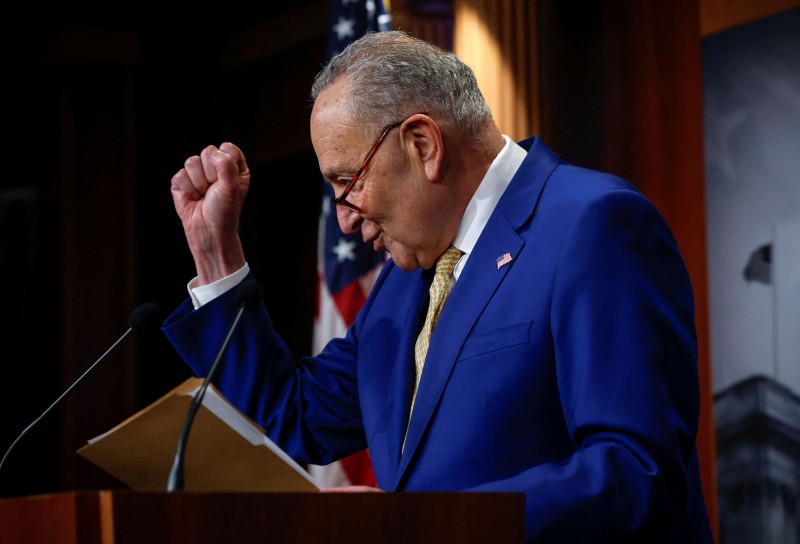 Lider demokrata u Senatu, Chuck Schumer (izvor: Reuters / Guliver Image)