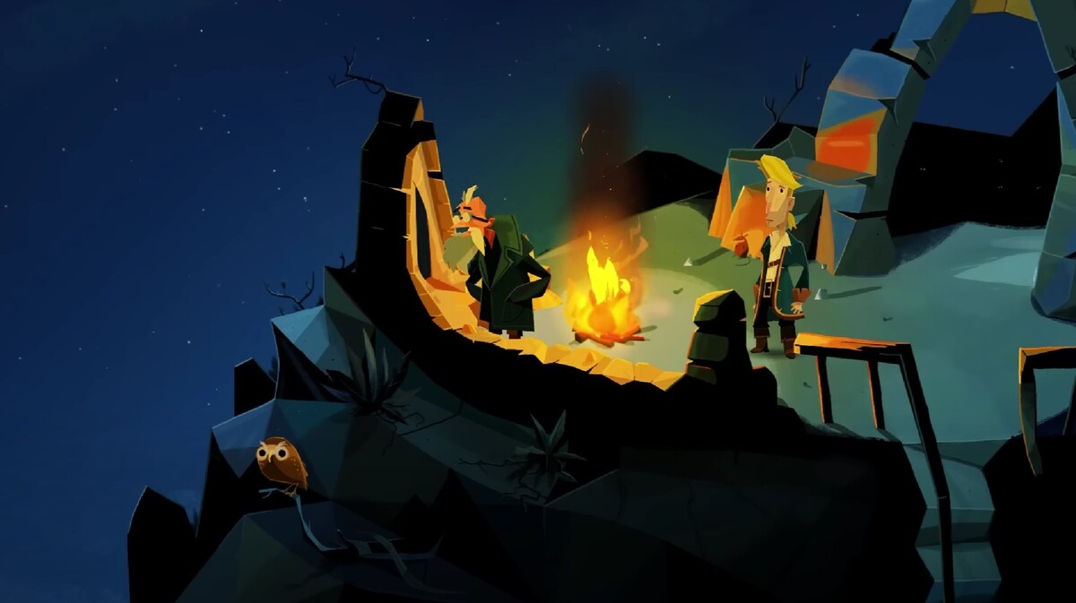 Scena iz igre \"Return to Monkey Island\"