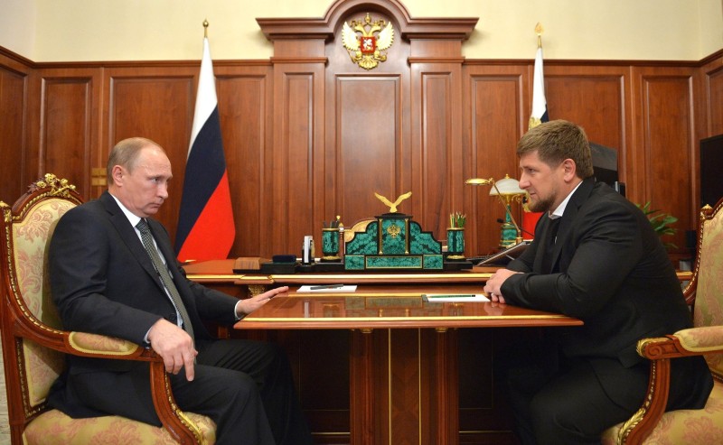 Vladimir Putin i Ramzan Kadirov (izvor: kremlin.ru)