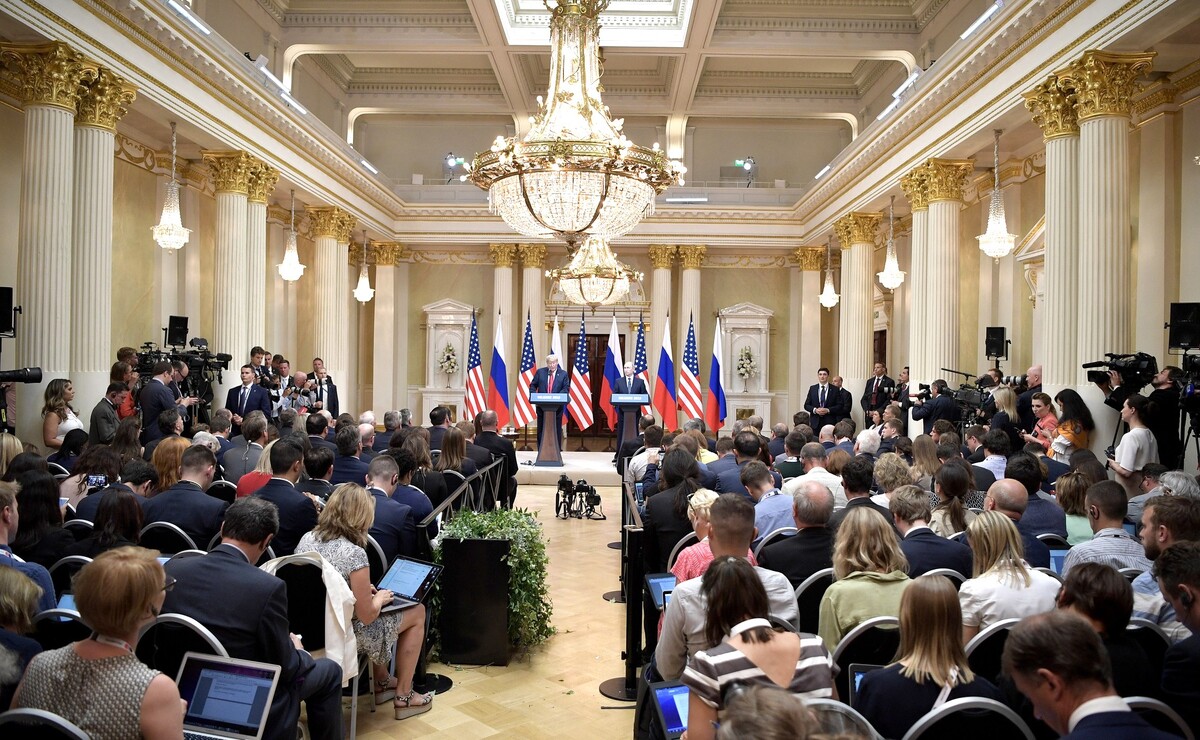 Trump i Putin u Helsinkiju 2018. godine (izvor: kremlin.ru)