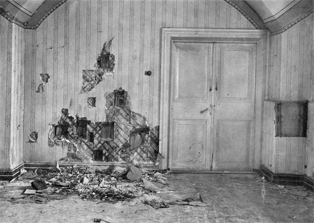 The basement where the Romanovs were killed