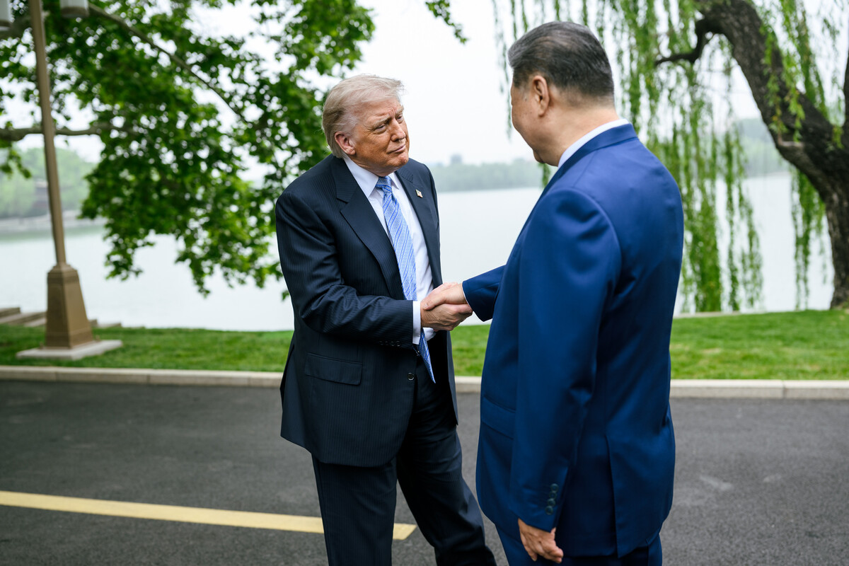 Donald Trump and Xi Jinping in Beijing, May 14, 2026