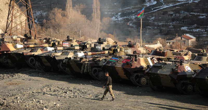Azerska vojska u Gorskom Karabahu (AP Photo/Emrah Gurel/Guliver Image)