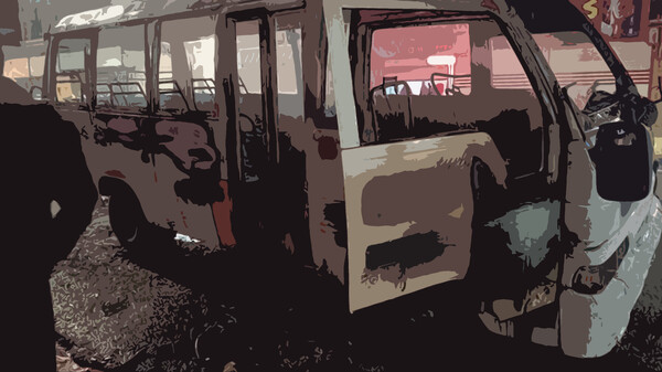 Spaljena vozila u Teheranu