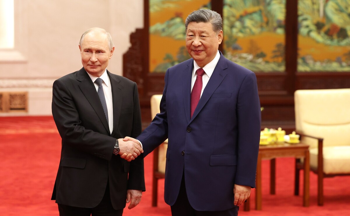 Putin and Xi in Beijing, May 20, 2026