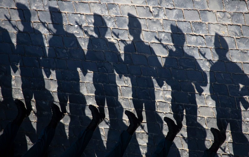 Scena s vojne parade u Moskvi 2019. godine (izvor: AP Photo/Alexander Zemlianichenko/Guliver Image)