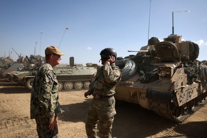 NATO vojna vježba \"Noble Blueprint 2023\" u Bugarskoj u rujnu 2023. (izvor: Reuters / Guliver Image)