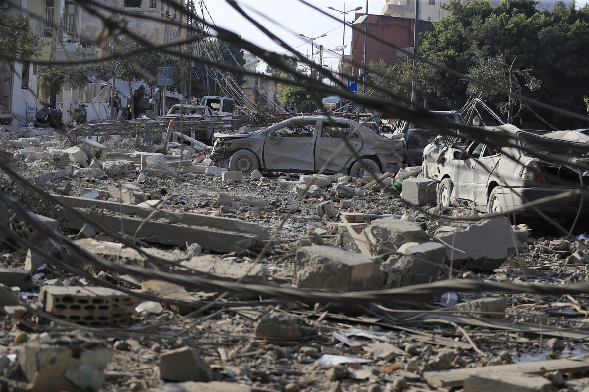 Izraelski napad na Tir u južnom Libanonu (izvor: AP Photo/Mohammad Zaatari/Guliver Image)
