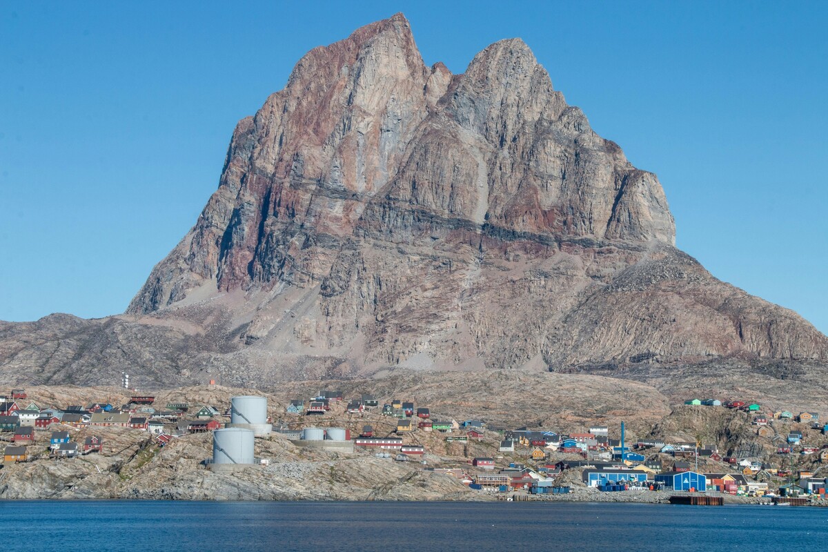 Planina Uummannaq na Grenlandu