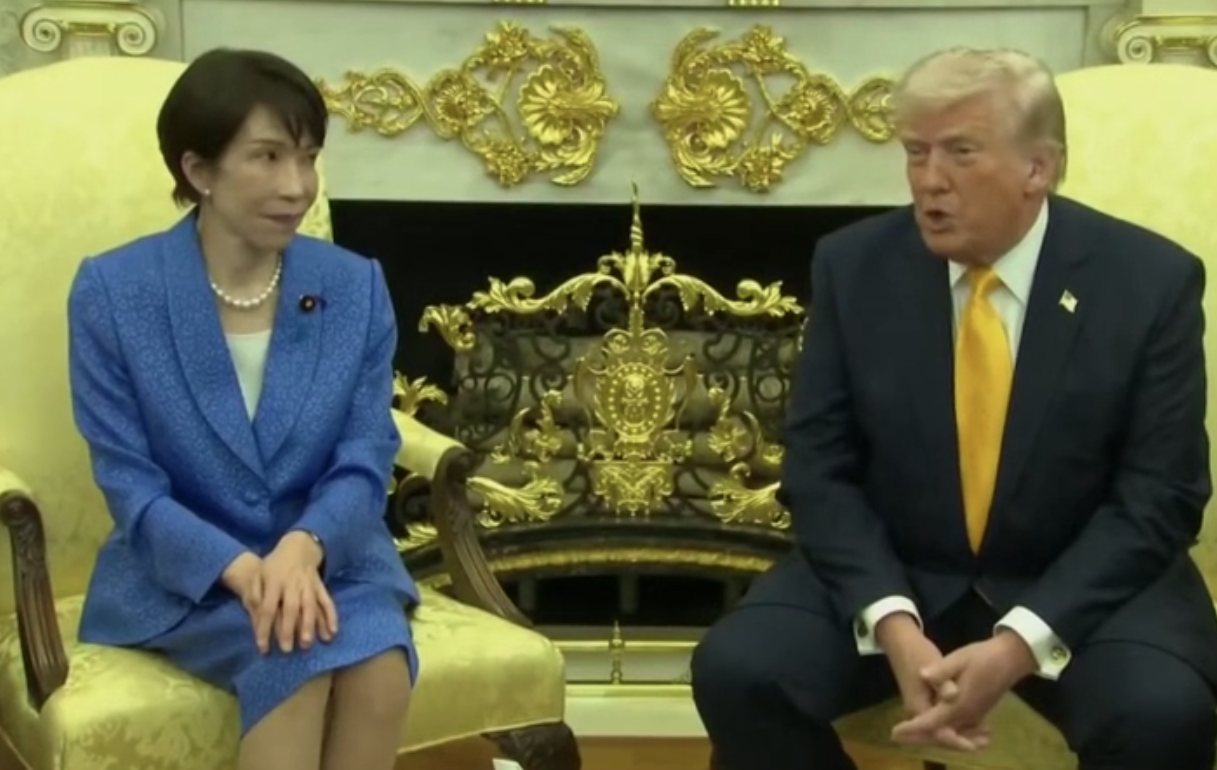 Sanae Takaichi i Donald Trump