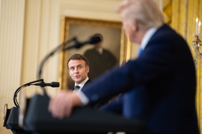 Macron i Trump