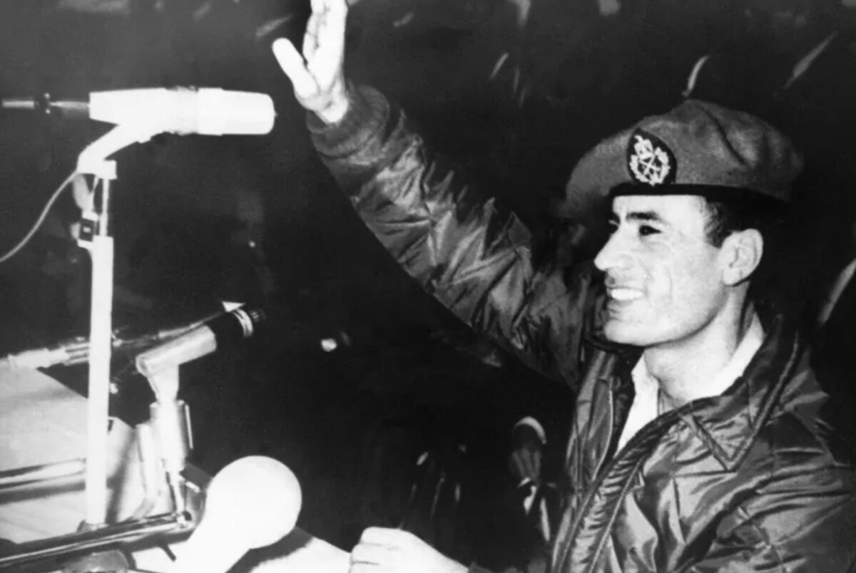 Gaddafi in 1969