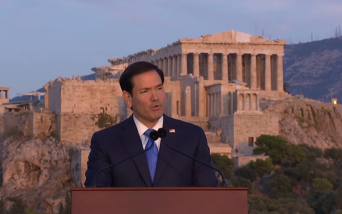 Marco Rubio u Ateni