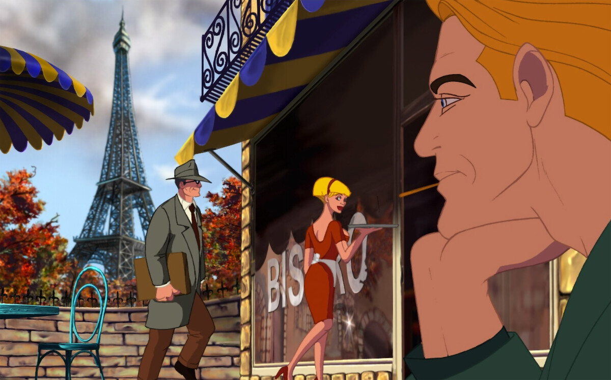 Screenshot iz igre \"Broken Sword: The Shadow of the Templars\"