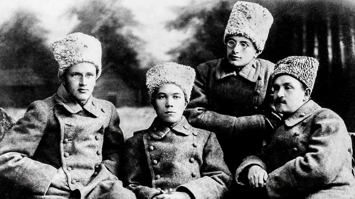 Members of the Ural Regional Soviet in 1918—the Bolsheviks who issued the order to execute Tsar Nicholas II Romanov and his family