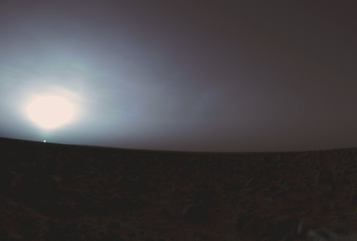 Sunrise on Mars
