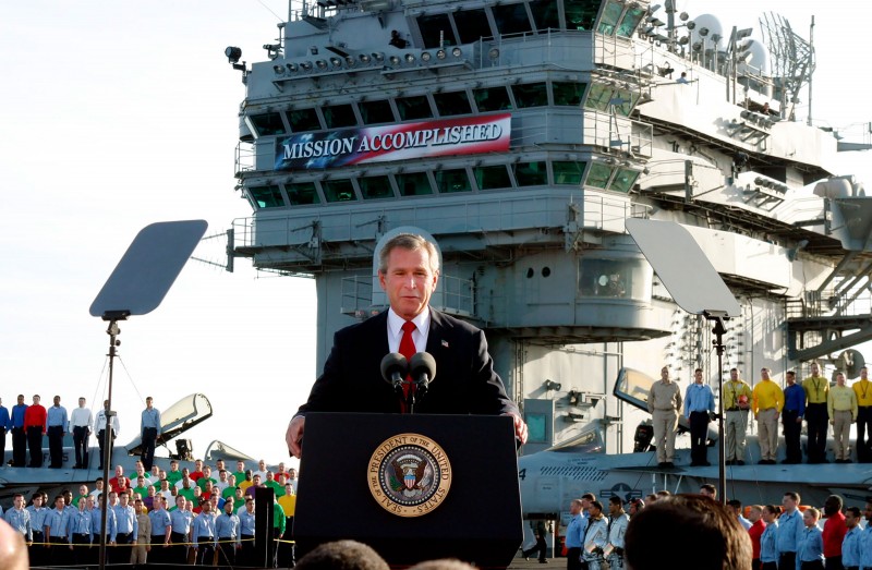 George W. Bush 2003. (izvor: AP Photo/J. Scott Applewhite/Guliver Image)