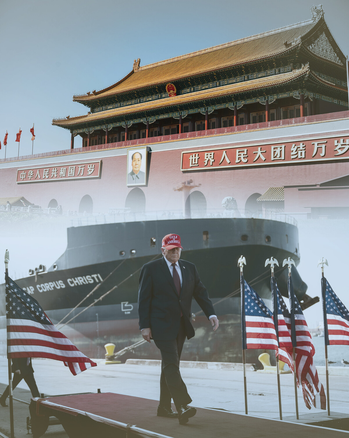 Peking i Trump