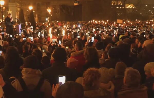 Prosvjed u Budimpešti