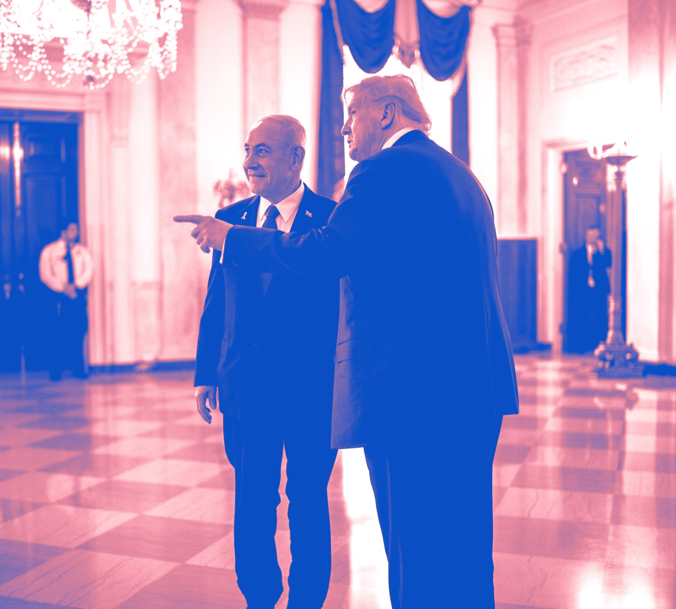 Donald Trump i Benjamin Netanyahu