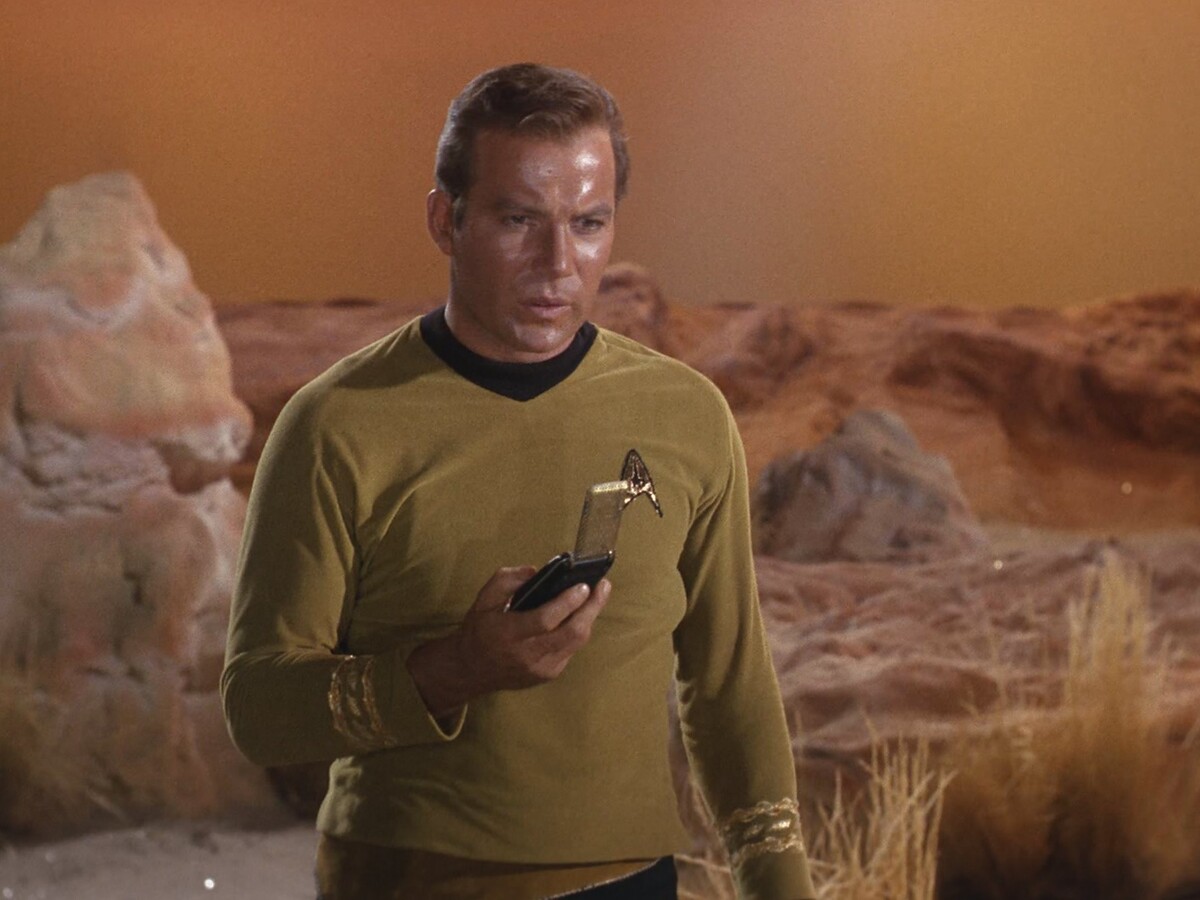 Scene from the first episode, ",The Man Trap",
