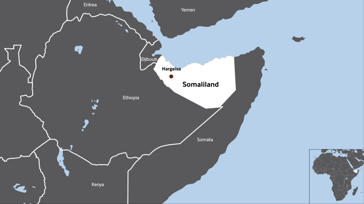 Somaliland na karti