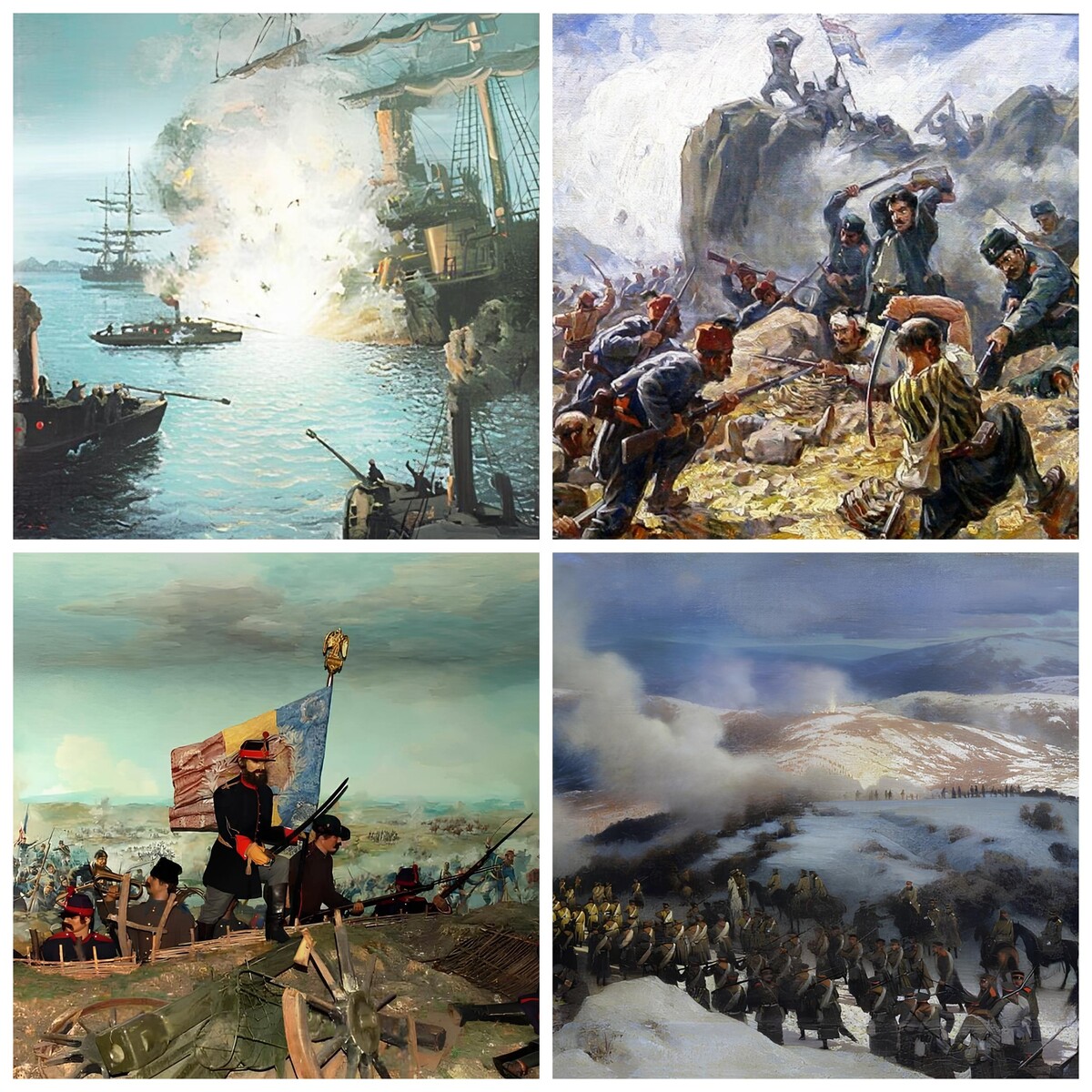 Scenes from the Russo-Ottoman War of 1877–1878